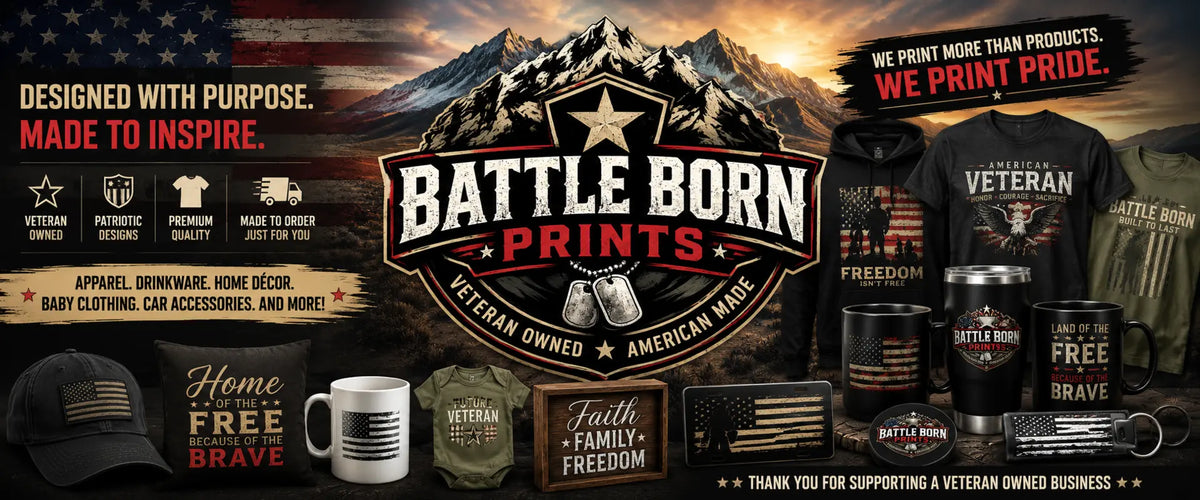 Wear Your Values with Battle Born Prints Apparel: Stand Out and Speak Up