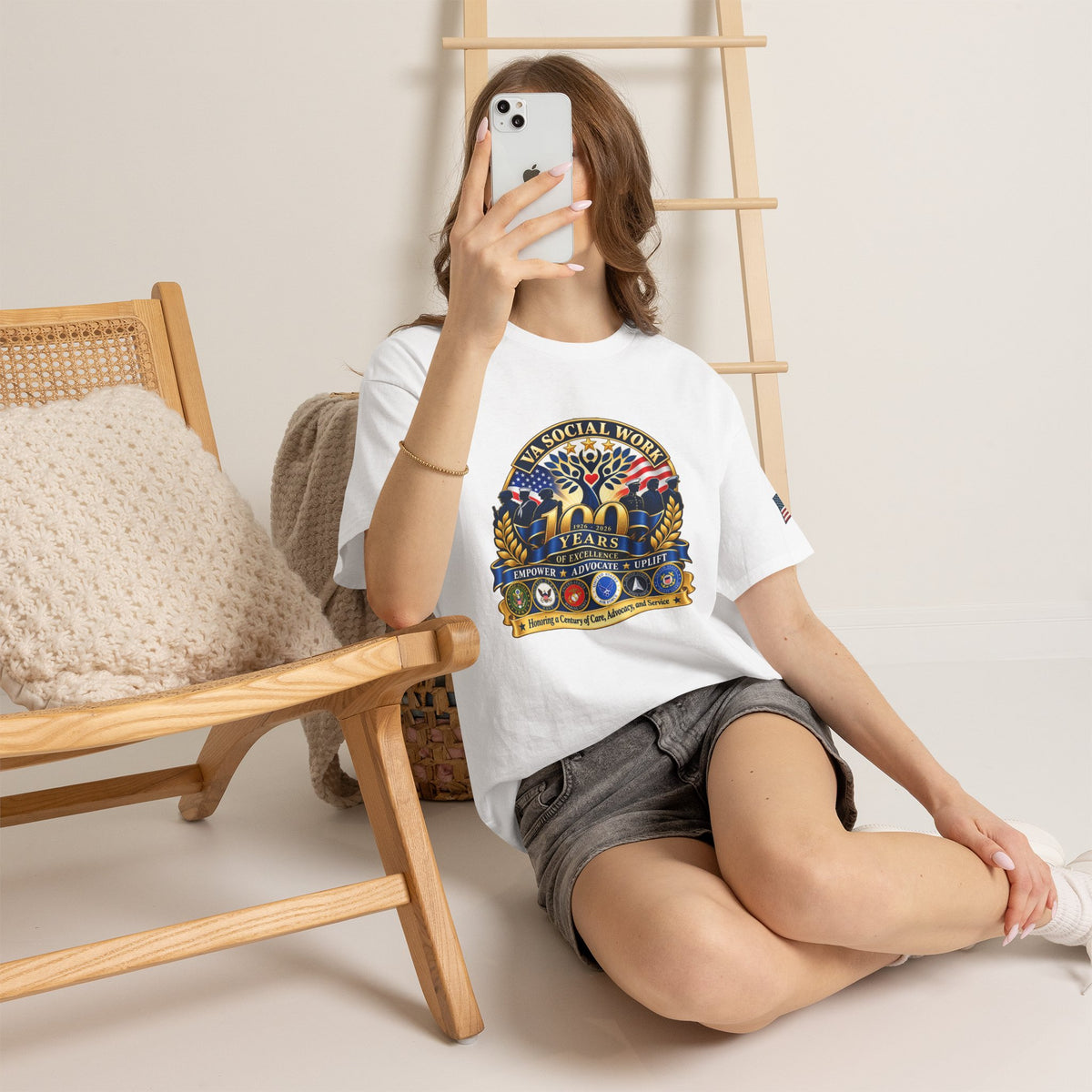VA Social Work 100 Years Commemorative T-Shirt