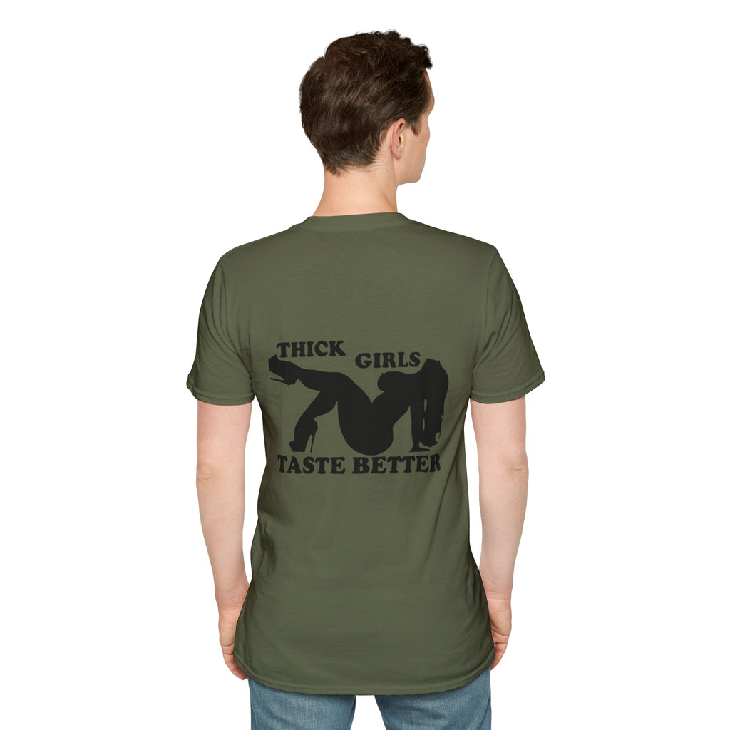 "Thick Girls Taste Better" T-Shirt