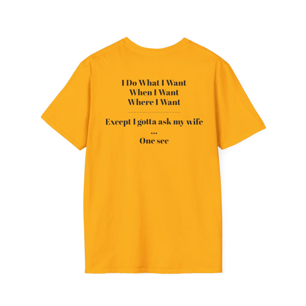No Vet Left Offline Graphic Tee — "I Do What I Want..."