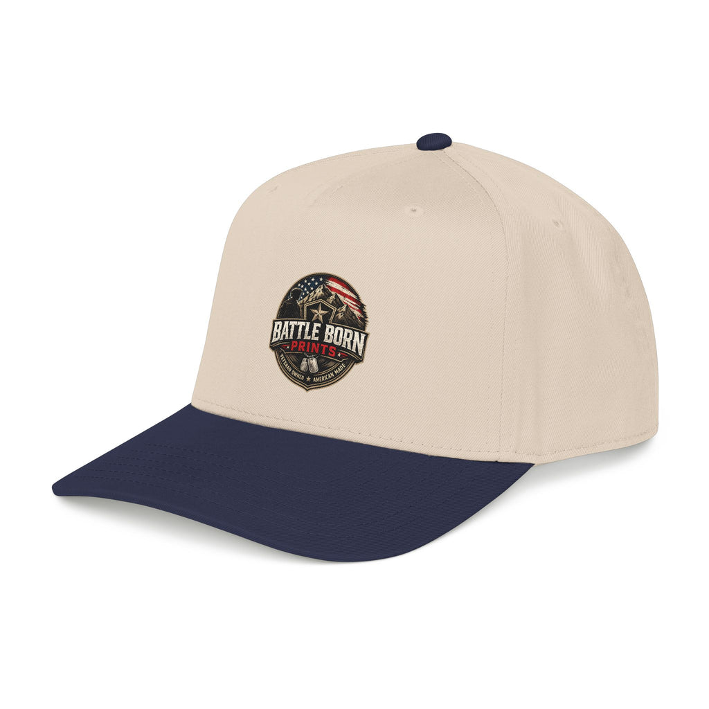 Baseball Cap - "Battle Born Prints" American Flag Patch Hat