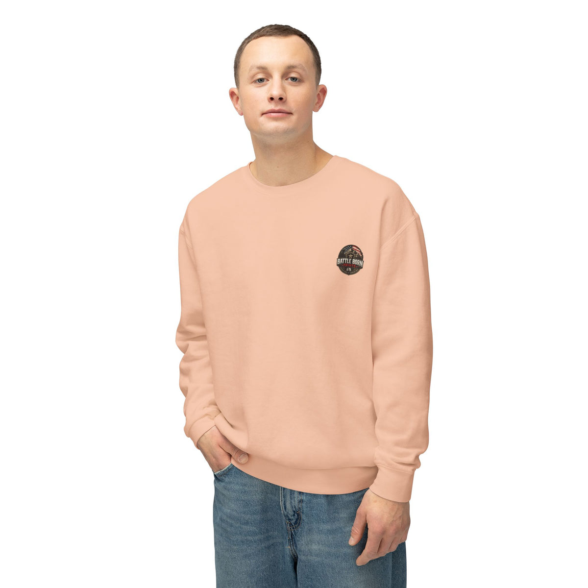 Battle Born Prints Heritage Collection "Made for Hard Miles" Crewneck Sweatshirt