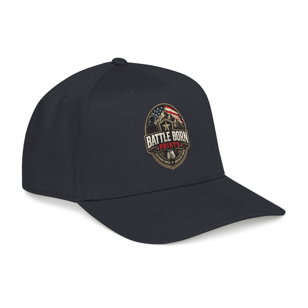 Baseball Cap - "Battle Born Prints" American Flag Patch Hat