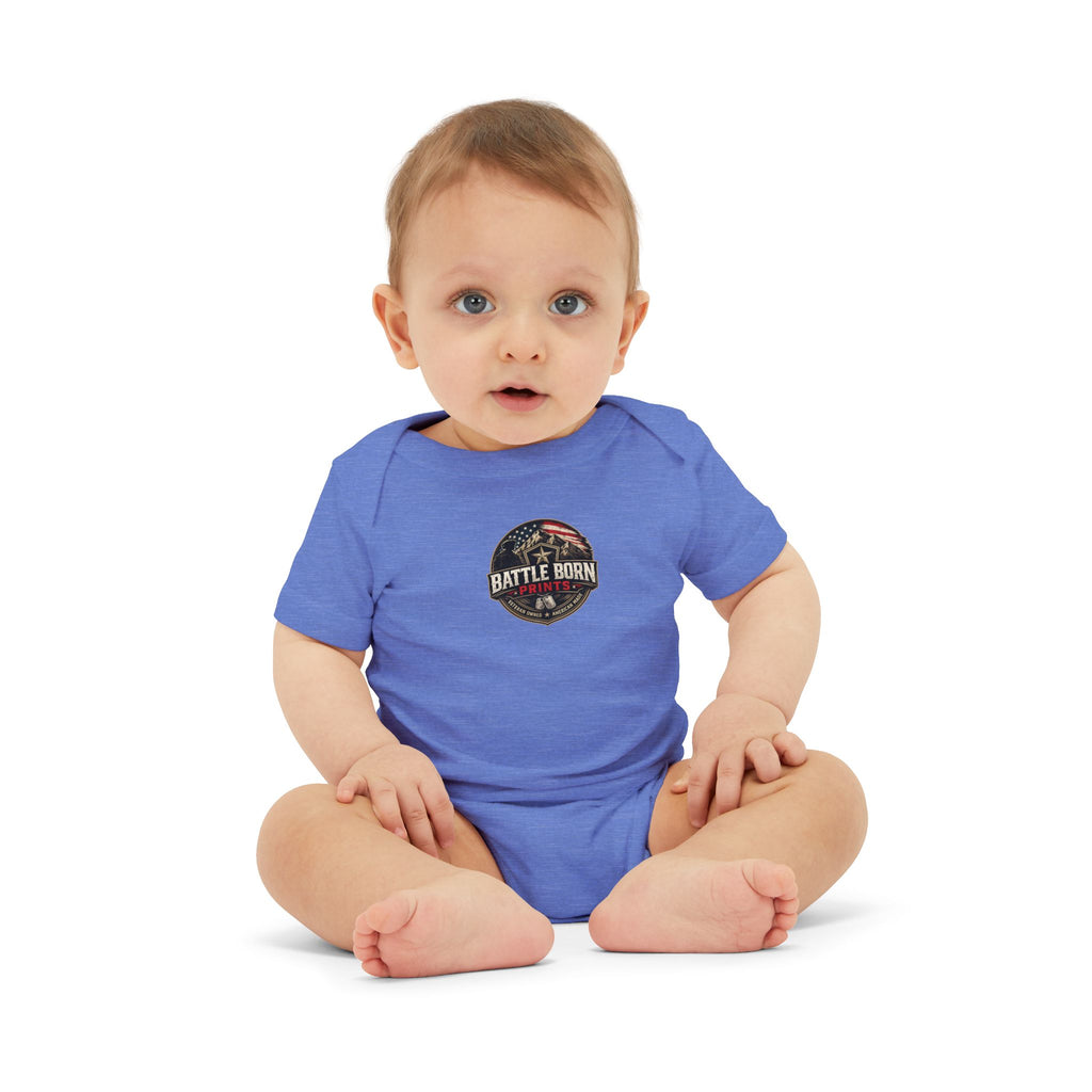Infant Onesie - "Battle Born" Desert Baby Bodysuit