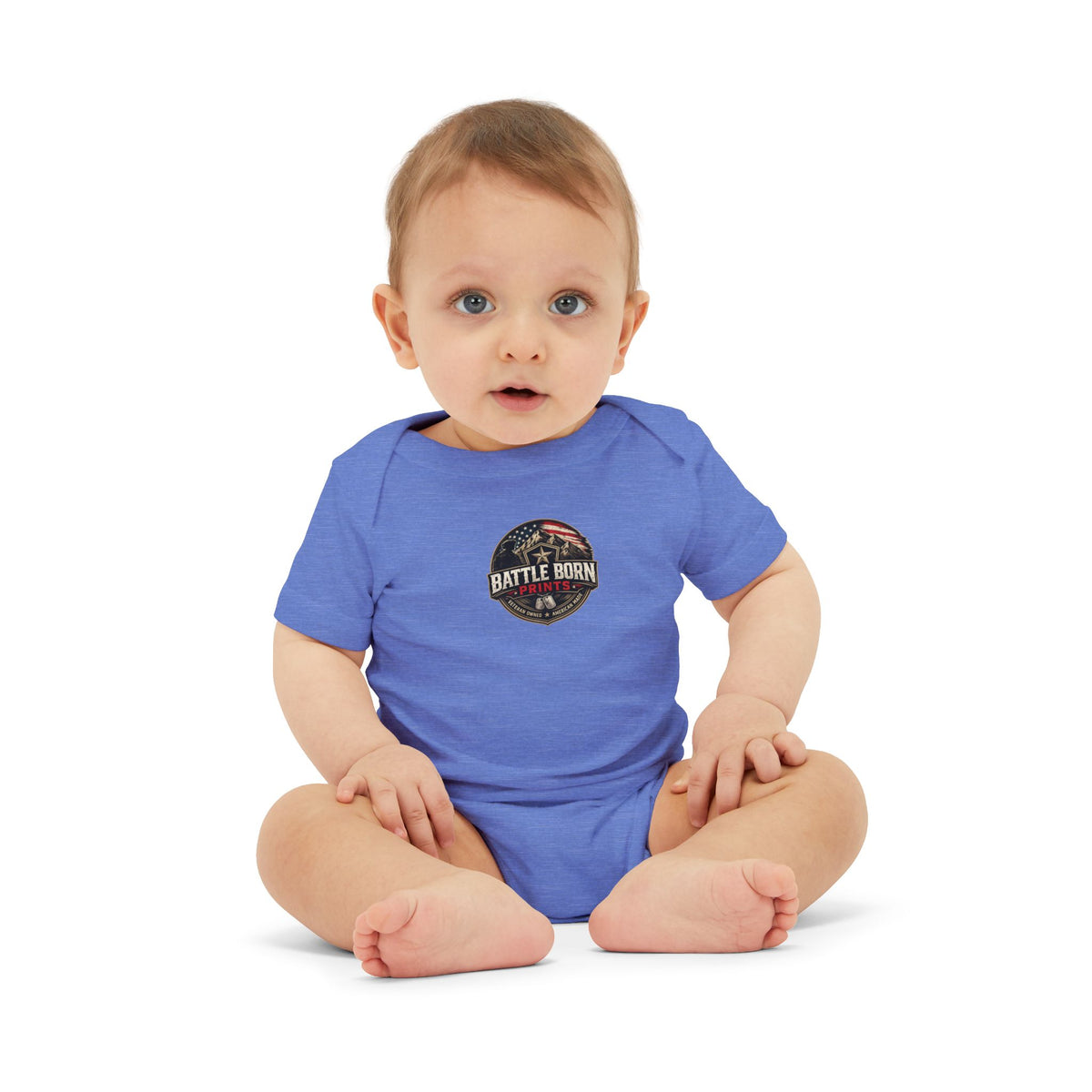 Infant Onesie - "Battle Born" Desert Baby Bodysuit