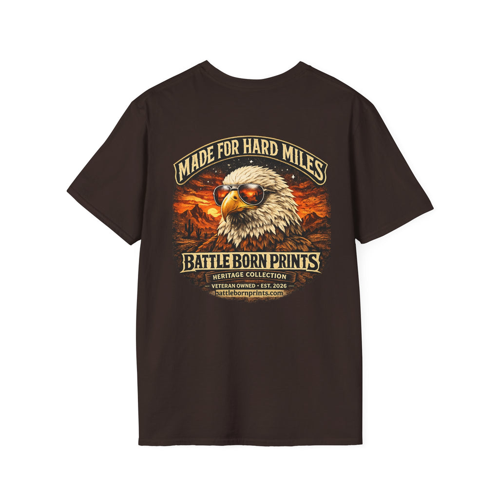 Battle Born Prints Heritage Collection "Made for Hard Miles" Unisex T-Shirt