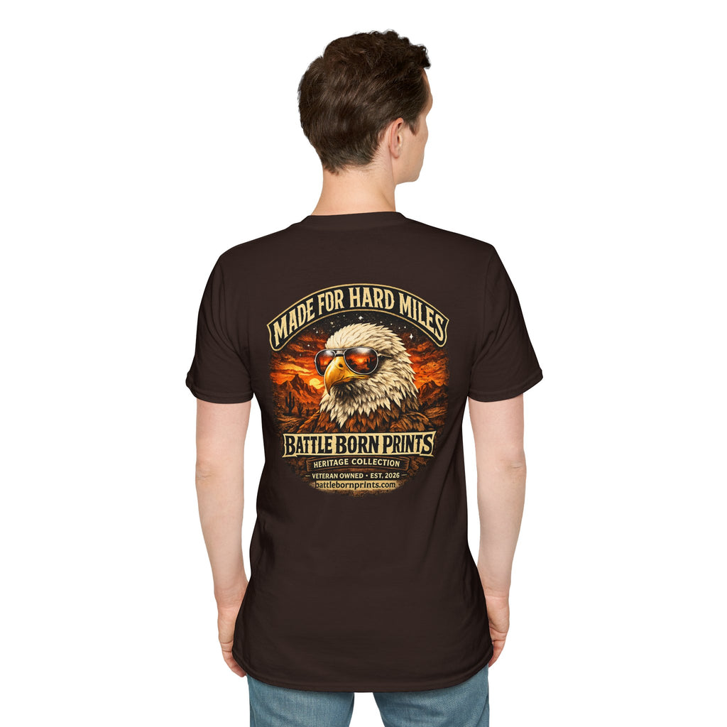 Battle Born Prints Heritage Collection "Made for Hard Miles" Unisex T-Shirt