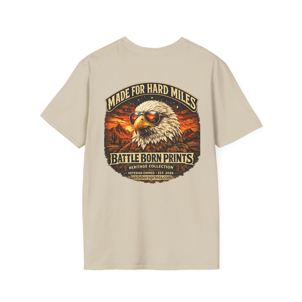 Battle Born Prints Heritage Collection "Made for Hard Miles" Unisex T-Shirt