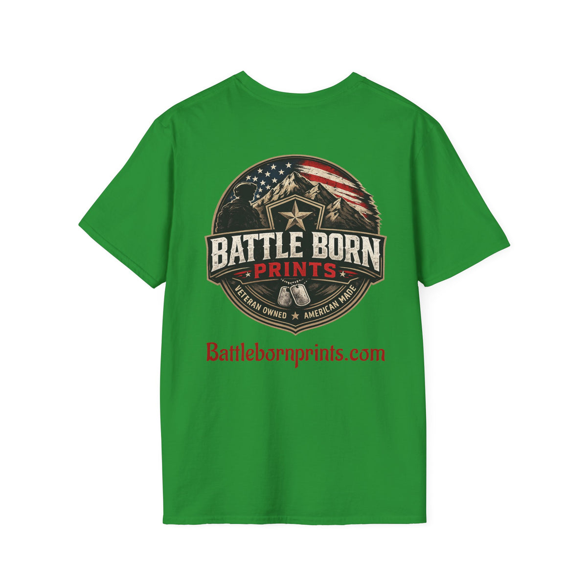 Battle Born Prints T‑Shirt — Minimal Everyday Tee