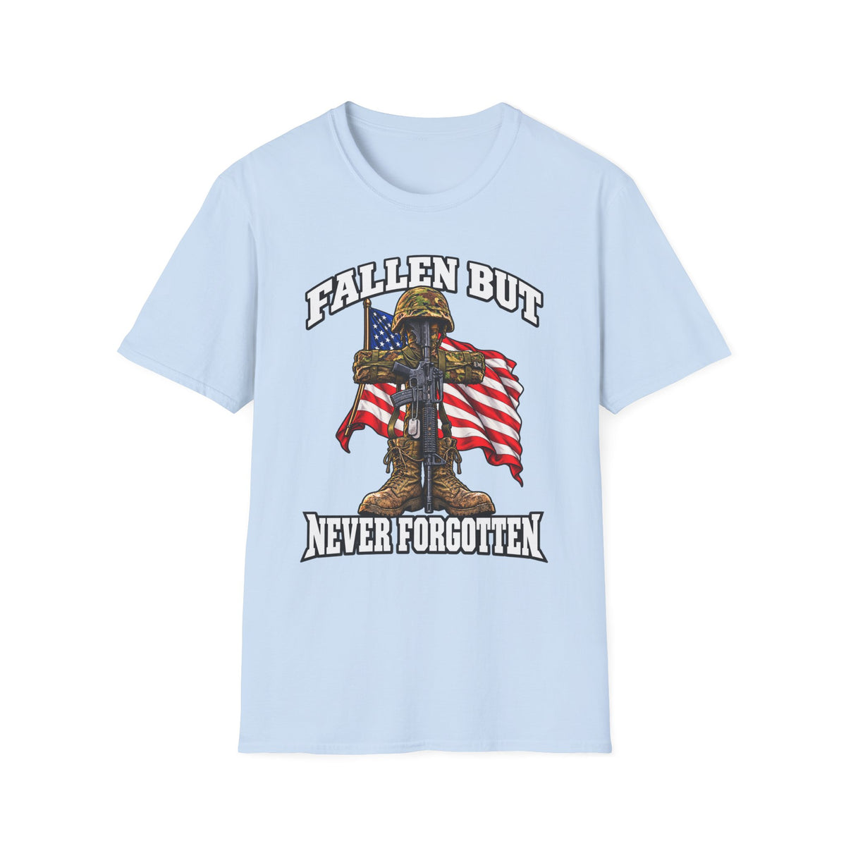 Never Forgotten Memorial T-Shirt – A Tribute Wearable Year-Round