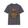 Diver Helmet T‑Shirt — "Going Deep and Staying Down" Vintage Scuba Tee