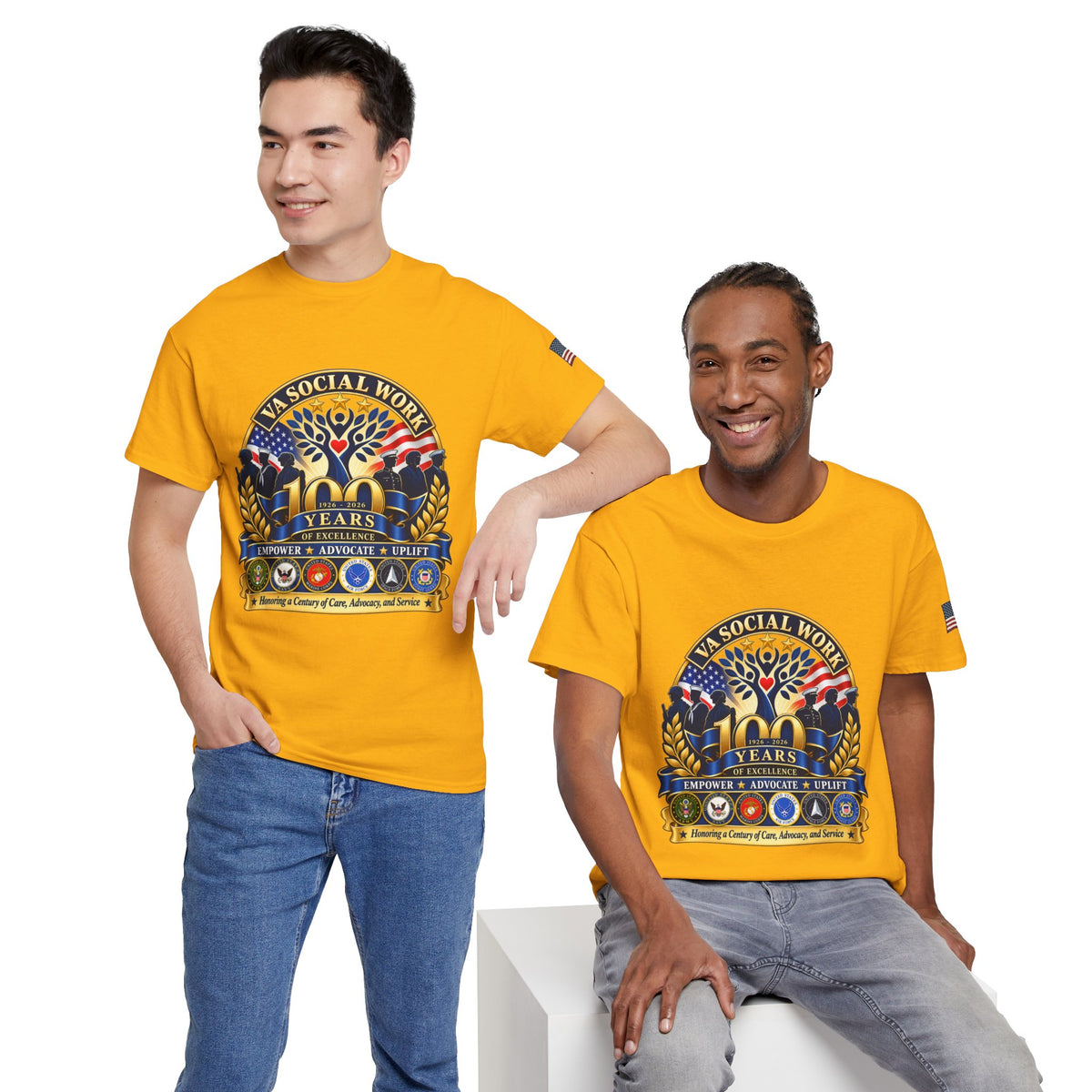 VA Social Work 100 Years Commemorative T-Shirt