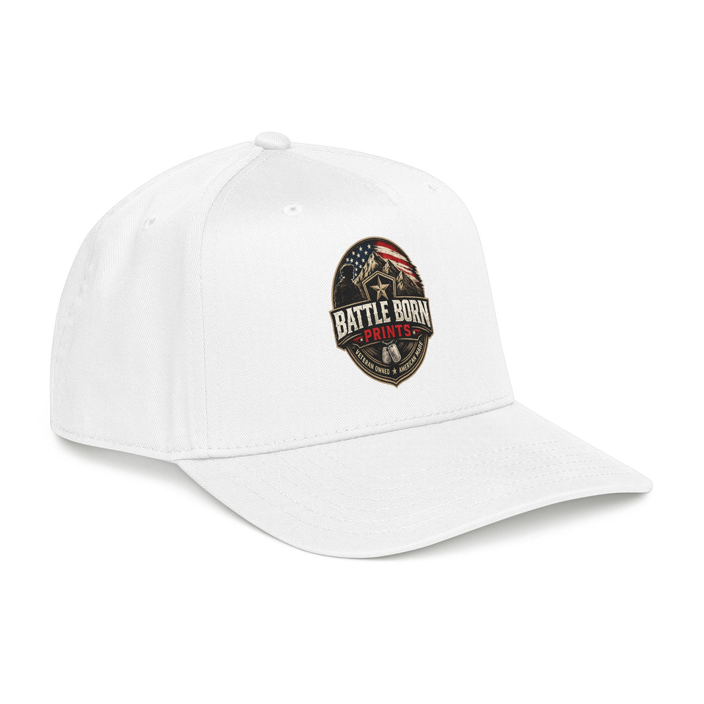 Baseball Cap - "Battle Born Prints" American Flag Patch Hat