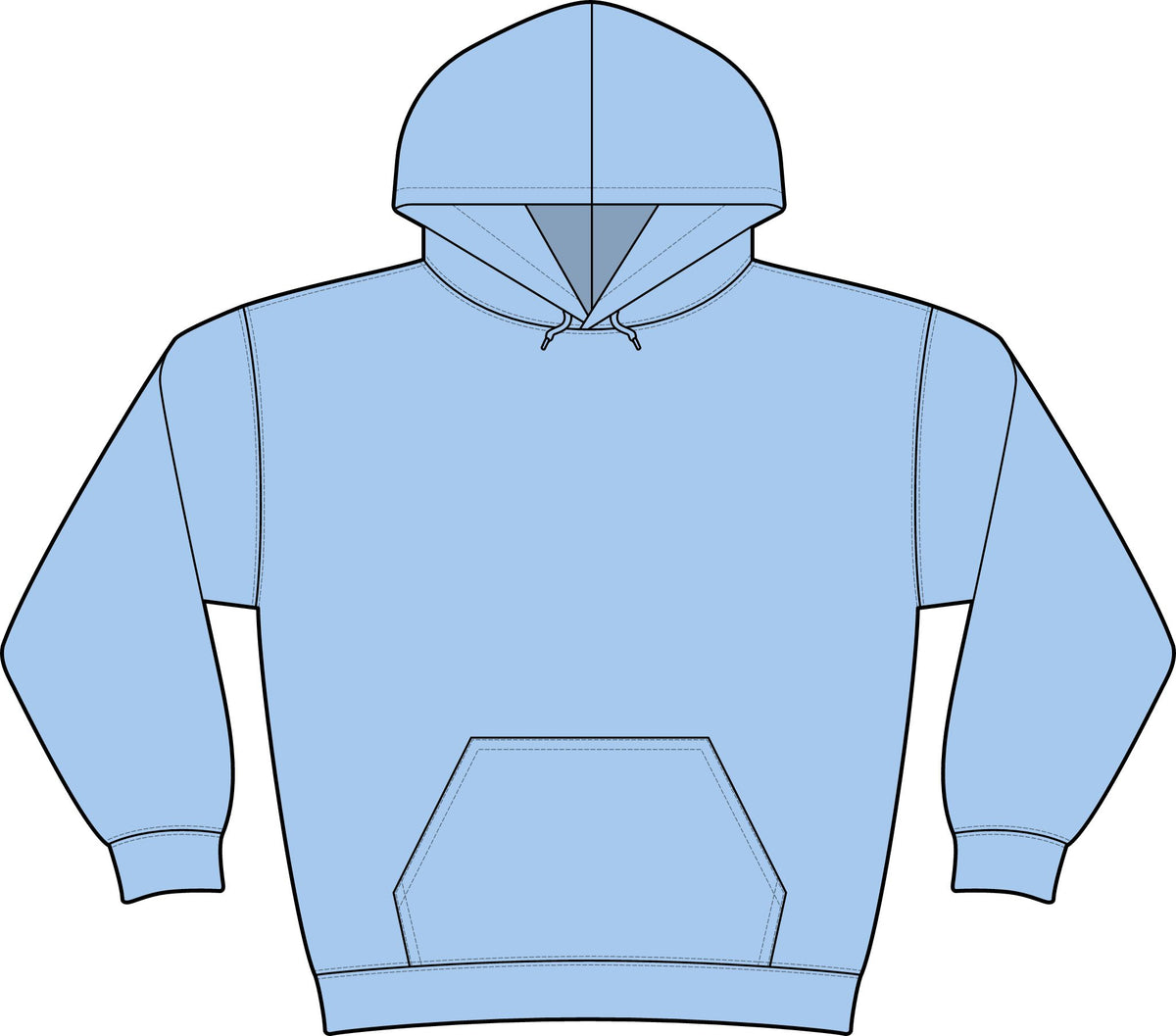 Coastal Compass Fleece Hoodie - VA 100th Social Work Commemorative Hoodie