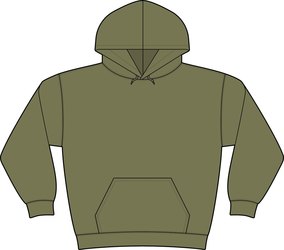 Coastal Compass Fleece Hoodie - VA 100th Social Work Commemorative Hoodie