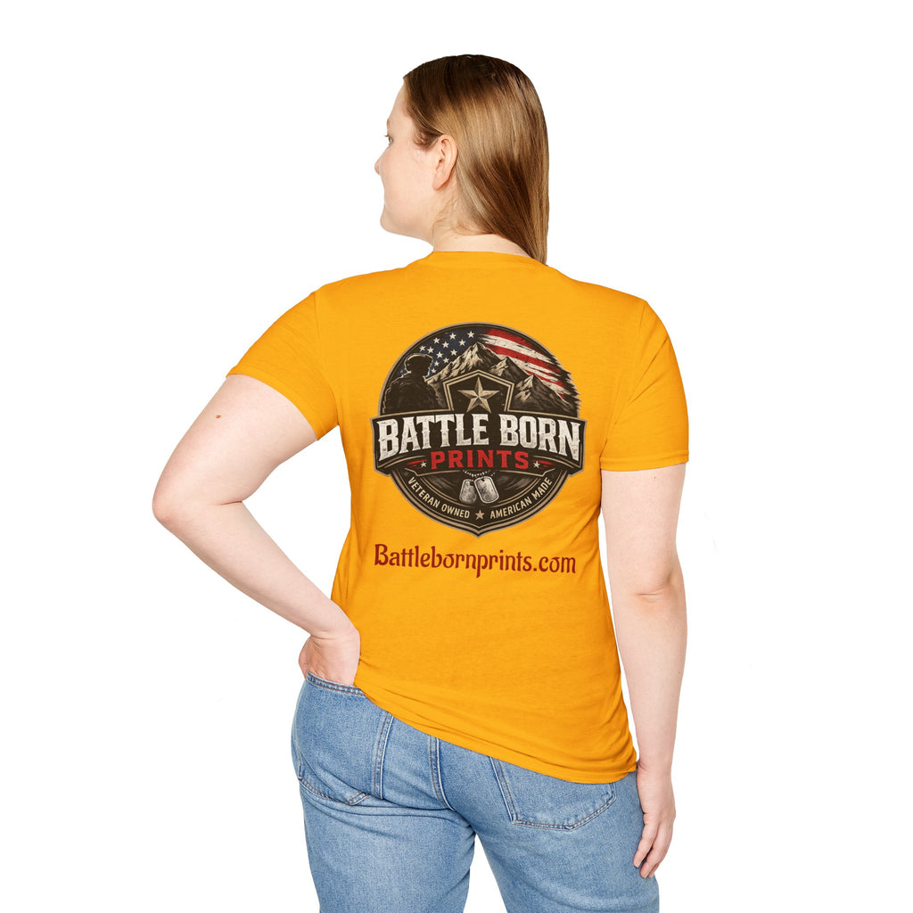 Battle Born Prints T‑Shirt — Minimal Everyday Tee