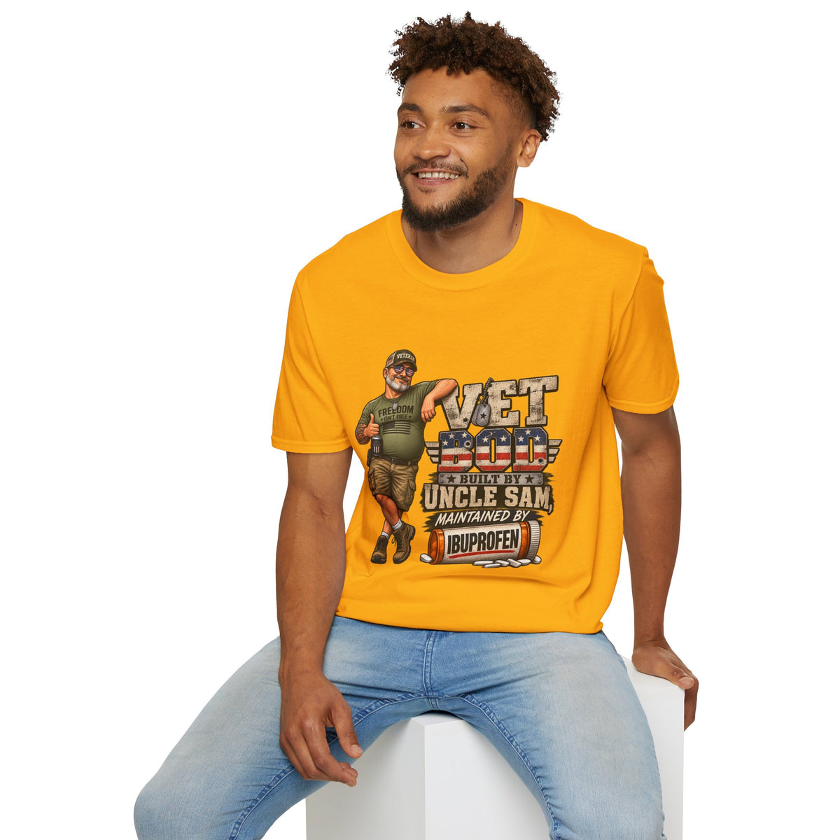 Vet Bod T-Shirt — Patriotic Vet Bod Tee Shirt