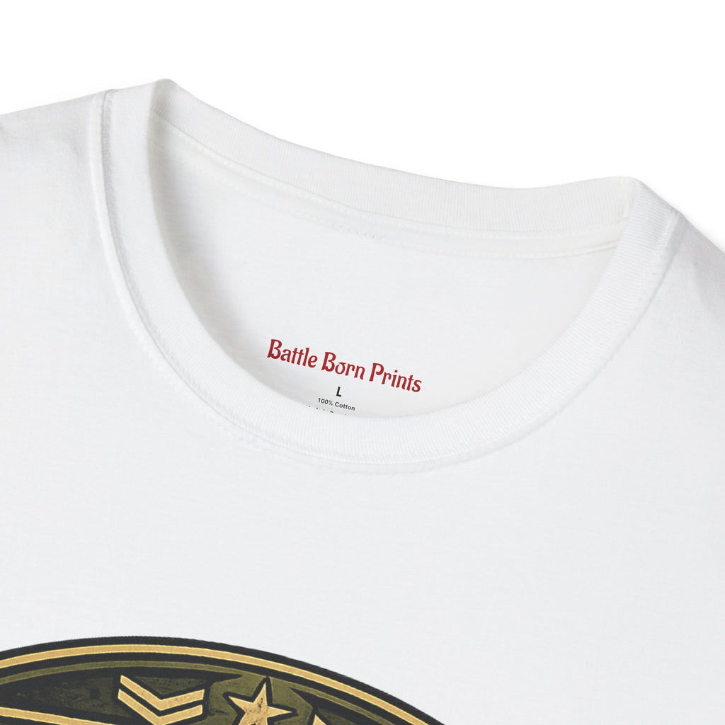 T-Shirt — "Voluntold" Farm Vintage Emblem Tee