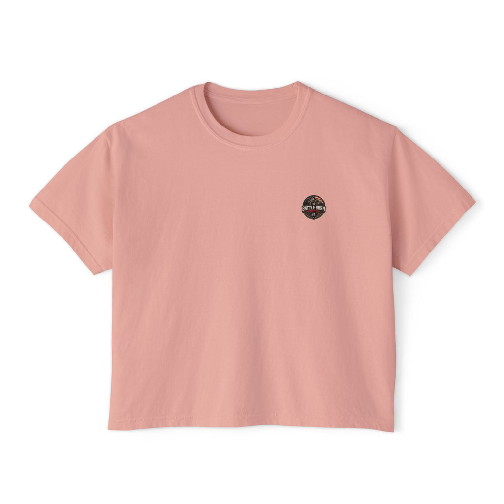 Battle Born Prints Heritage Collection "Made for Hard Miles" — Women's Boxy Shirt