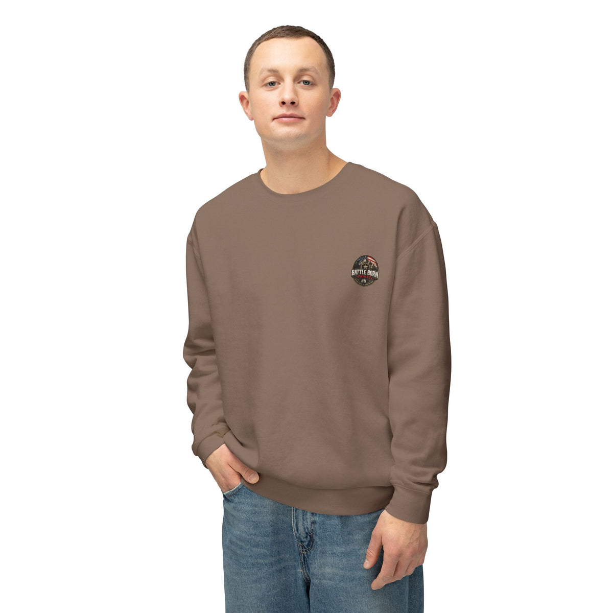 Battle Born Prints Heritage Collection "Made for Hard Miles" Crewneck Sweatshirt