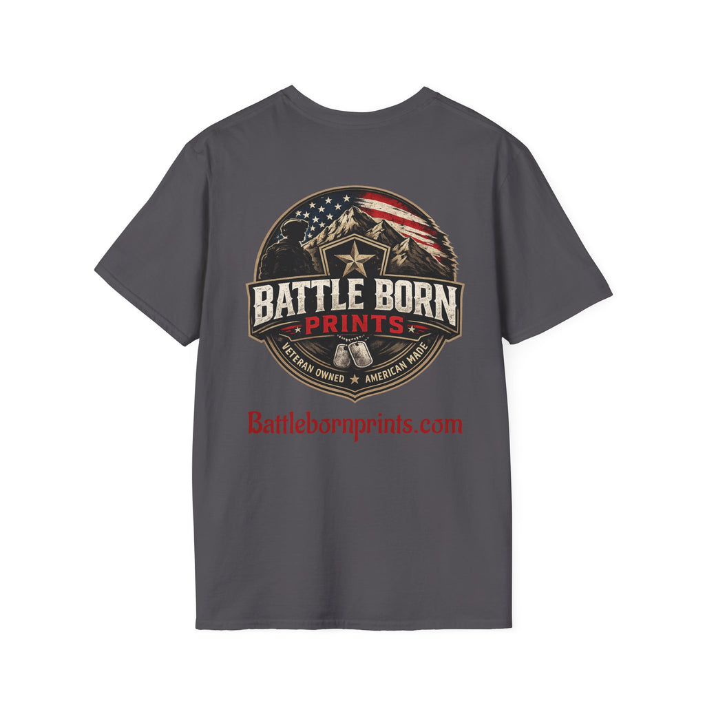 Battle Born Prints T‑Shirt — Minimal Everyday Tee