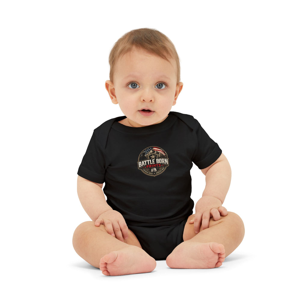Infant Onesie - "Battle Born" Desert Baby Bodysuit