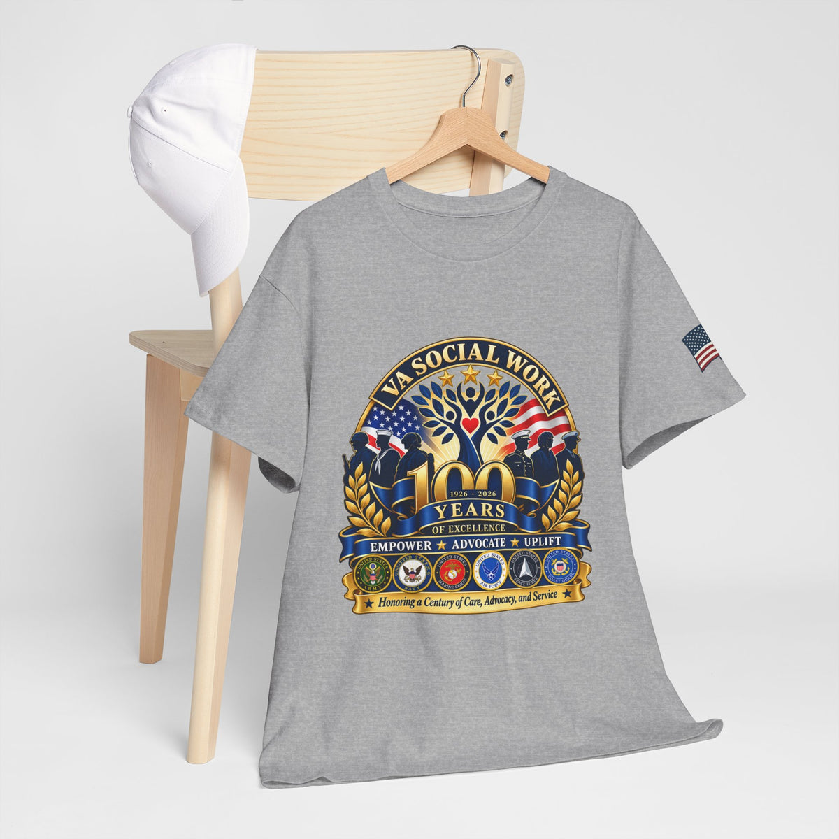 VA Social Work 100 Years Commemorative T-Shirt