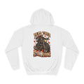 Hoodie — "Dead Tired Still Riding" Biker Graphic College Hoodie