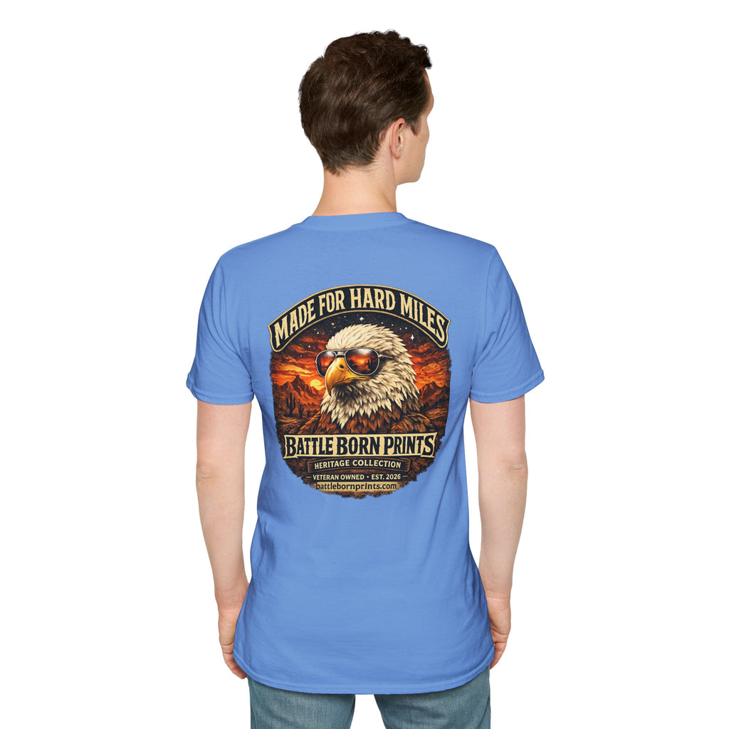 Battle Born Prints Heritage Collection "Made for Hard Miles" Unisex T-Shirt
