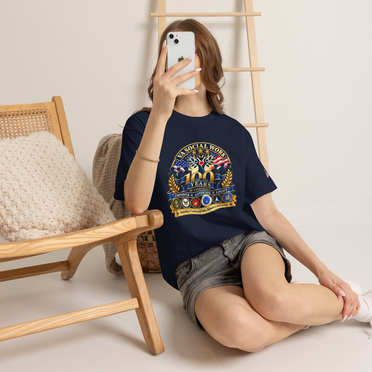 VA Social Work 100 Years Commemorative T-Shirt