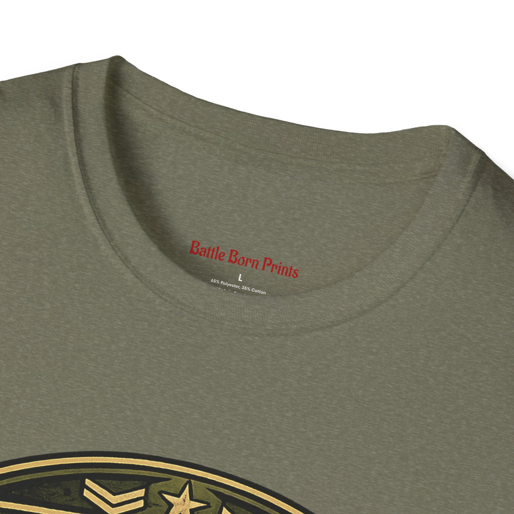 T-Shirt — "Voluntold" Farm Vintage Emblem Tee