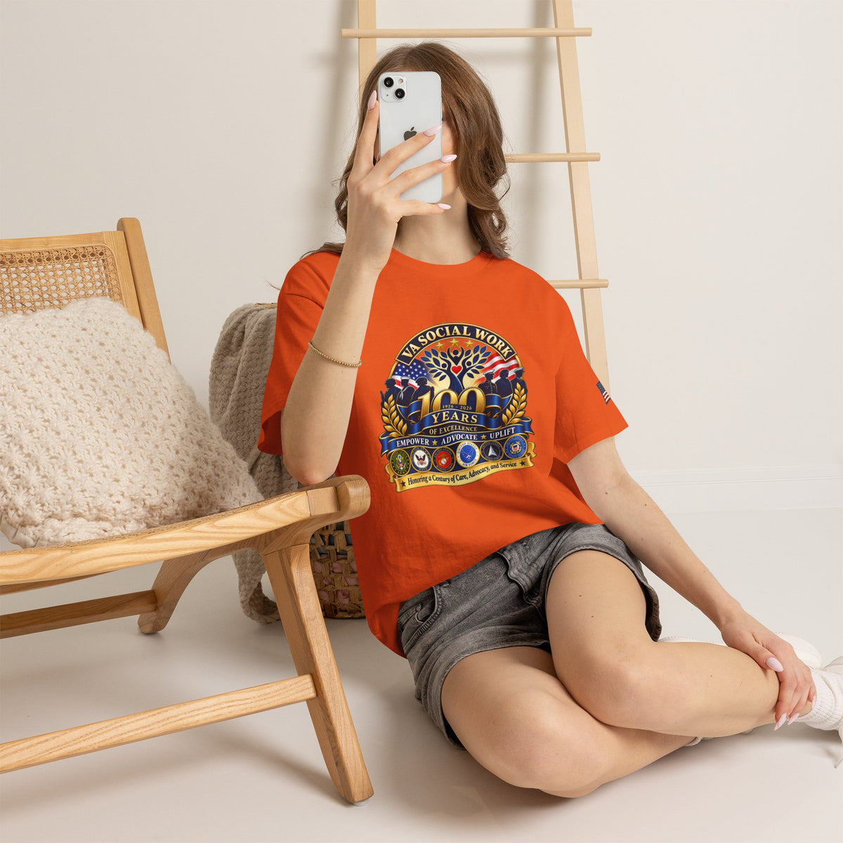 VA Social Work 100 Years Commemorative T-Shirt