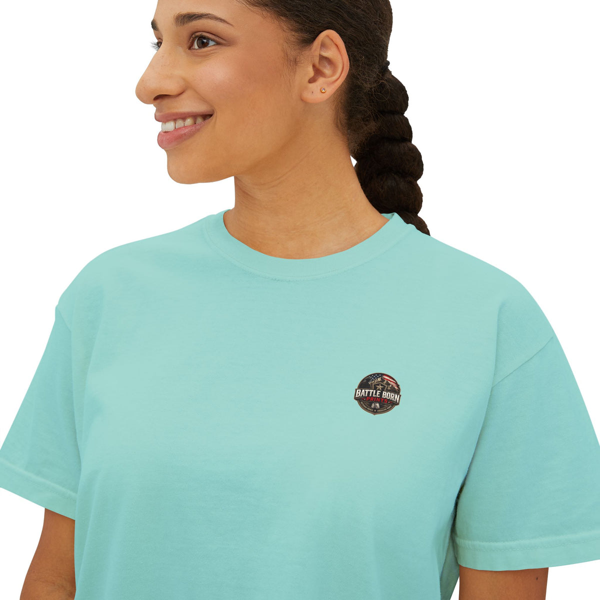 Battle Born Prints Heritage Collection "Made for Hard Miles" — Women's Boxy Shirt