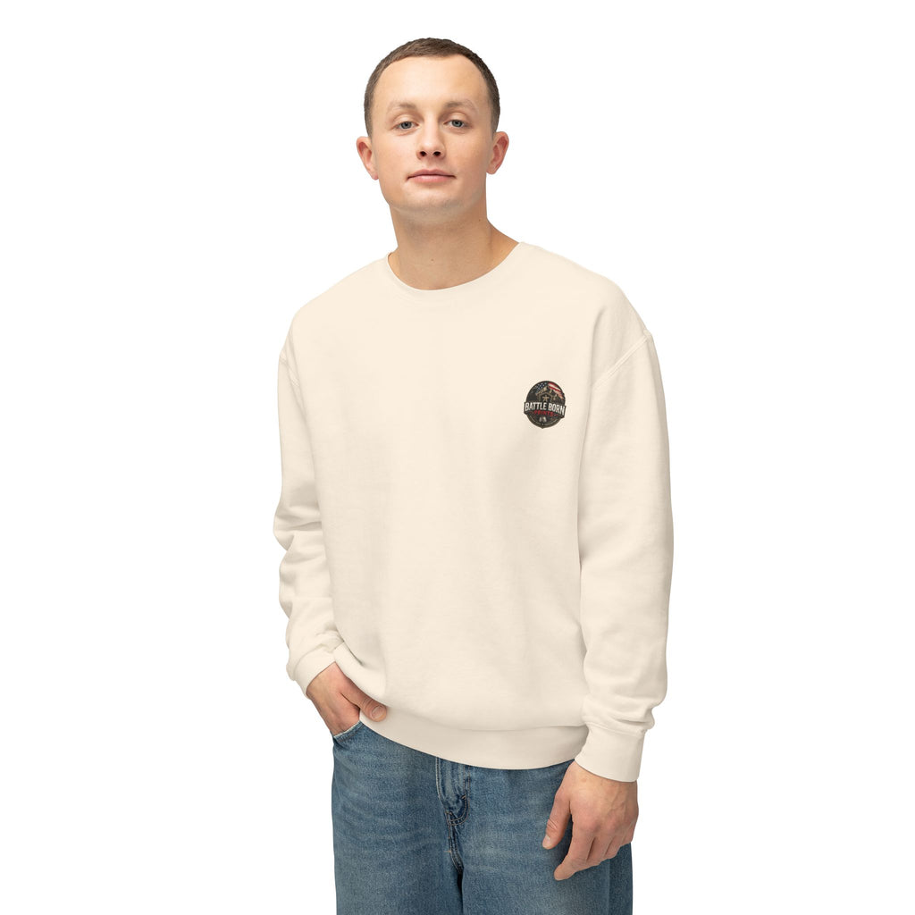 Battle Born Prints Heritage Collection "Made for Hard Miles" Crewneck Sweatshirt