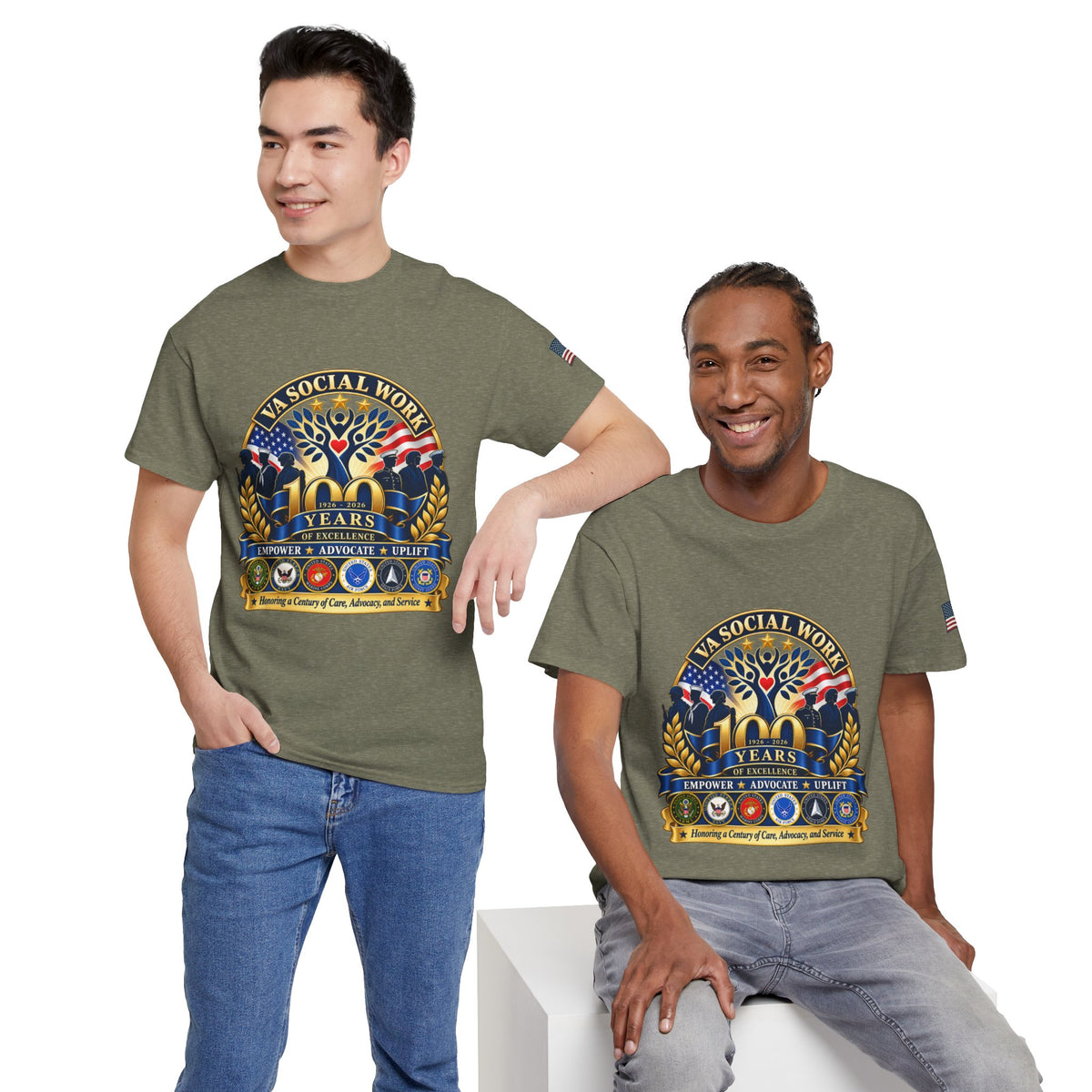 VA Social Work 100 Years Commemorative T-Shirt