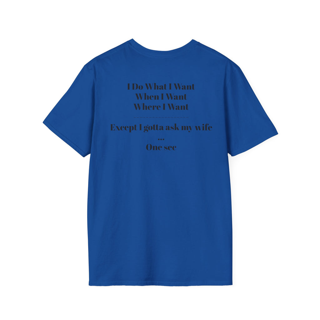 No Vet Left Offline Graphic Tee — "I Do What I Want..."