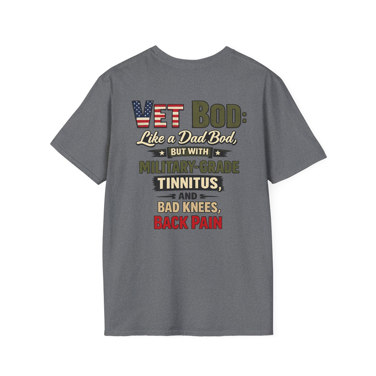 "Vet Bod" T‑Shirt — Minimal Tee Product