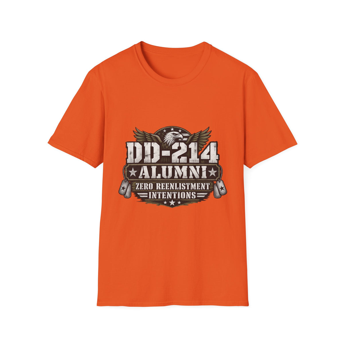 DD-214 Alumni Eagle T-Shirt – Veteran Pride Graphic Tee