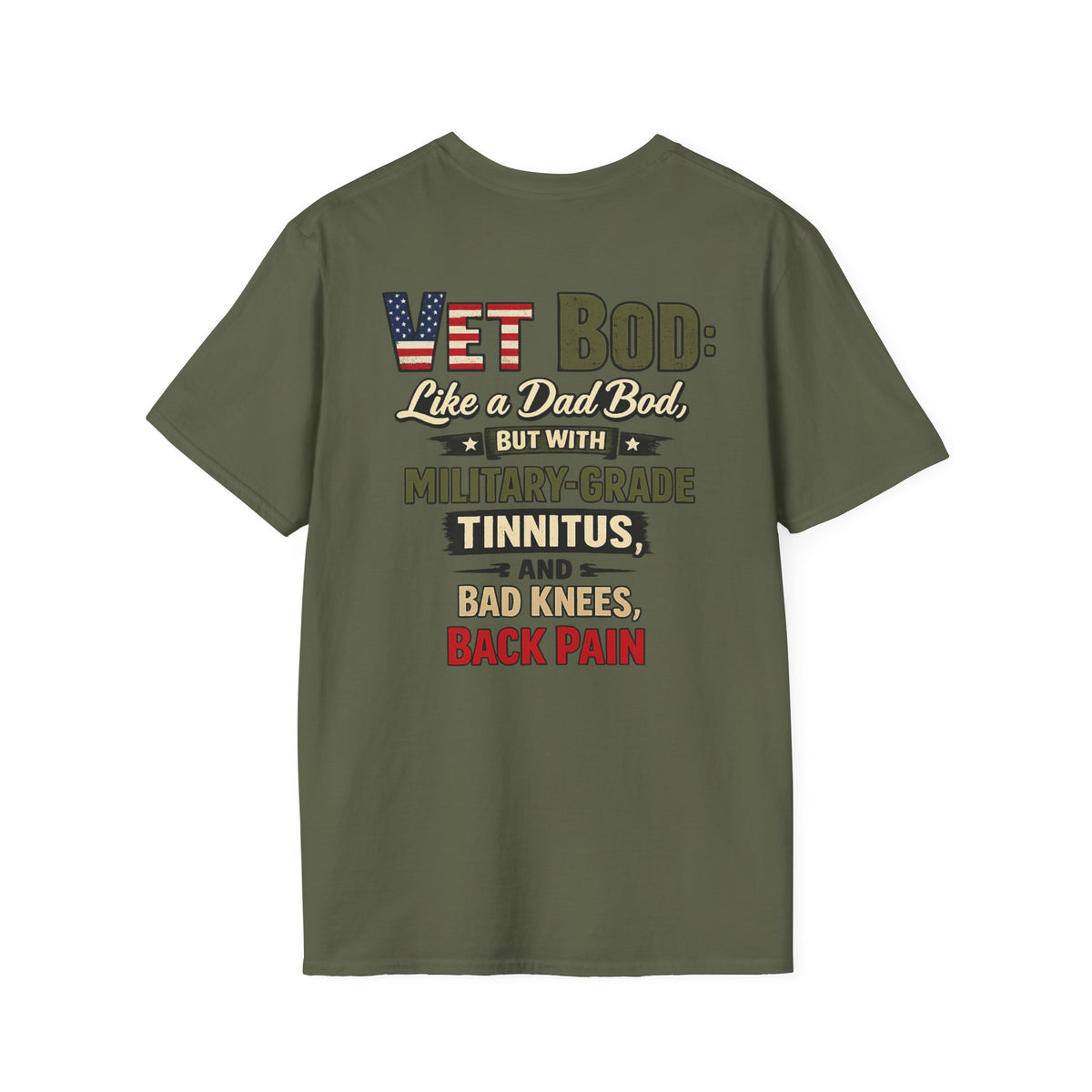 "Vet Bod" T‑Shirt — Minimal Tee Product