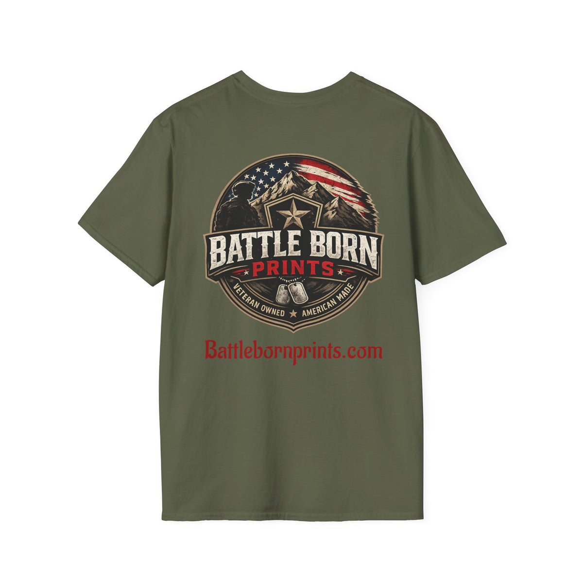 Battle Born Prints T‑Shirt — Minimal Everyday Tee