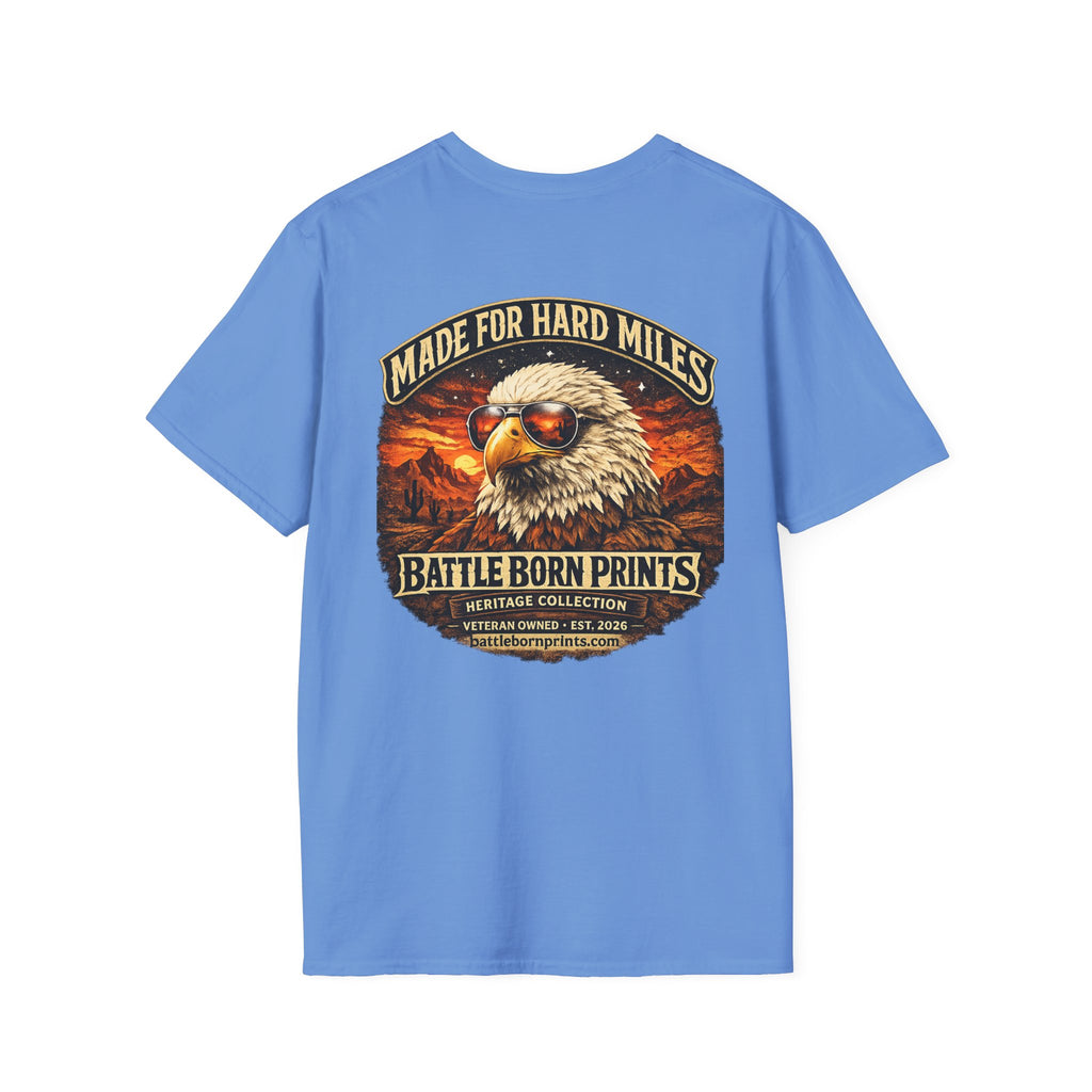Battle Born Prints Heritage Collection "Made for Hard Miles" Unisex T-Shirt