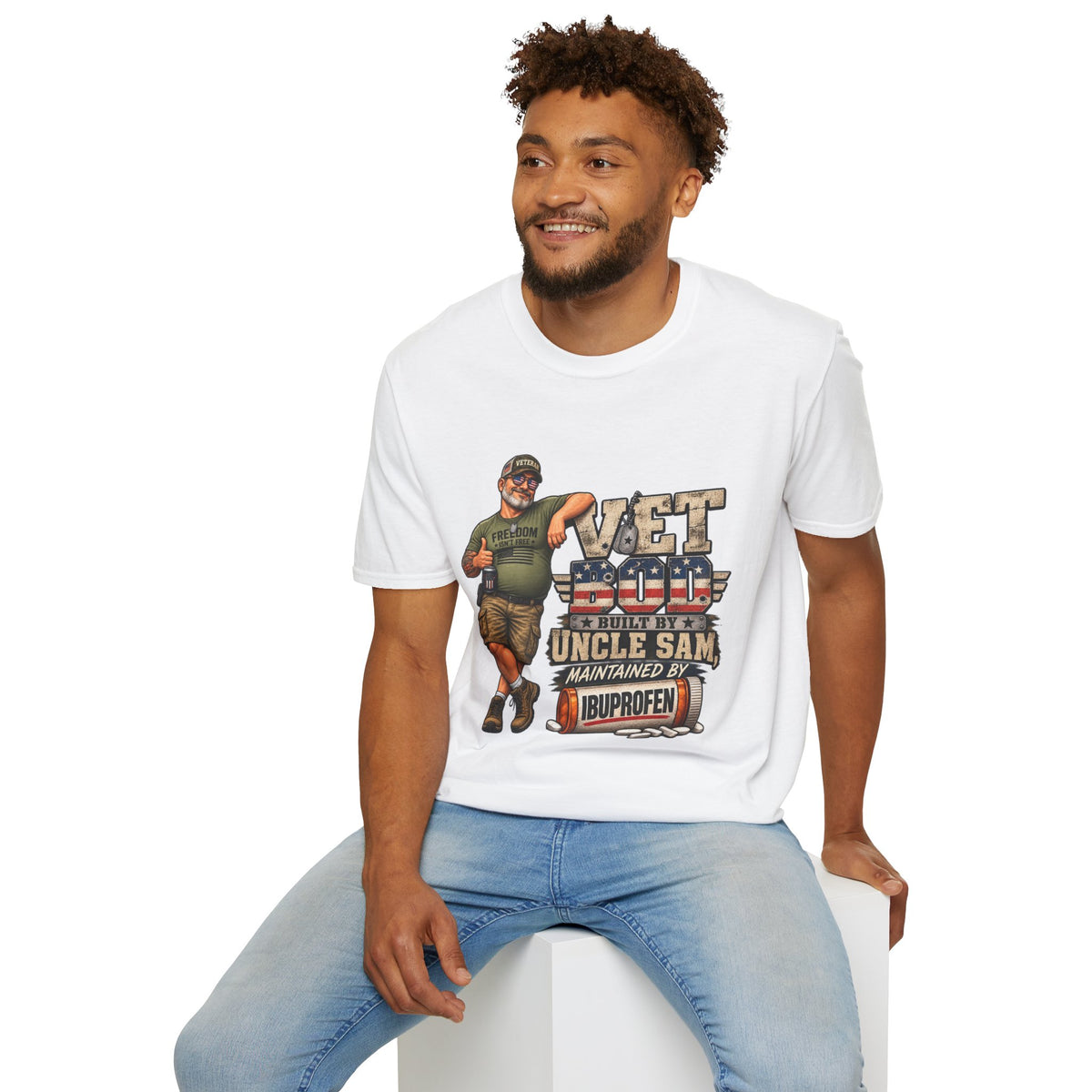 Vet Bod T-Shirt — Patriotic Vet Bod Tee Shirt