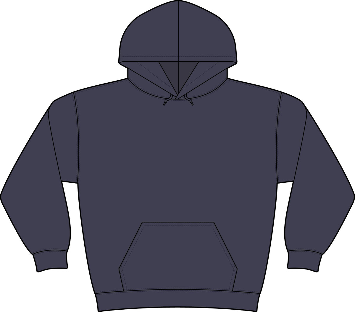Coastal Compass Fleece Hoodie - VA 100th Social Work Commemorative Hoodie