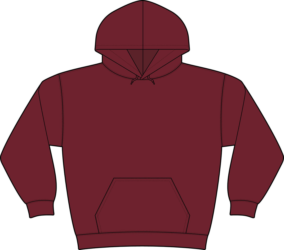 Coastal Compass Fleece Hoodie - VA 100th Social Work Commemorative Hoodie