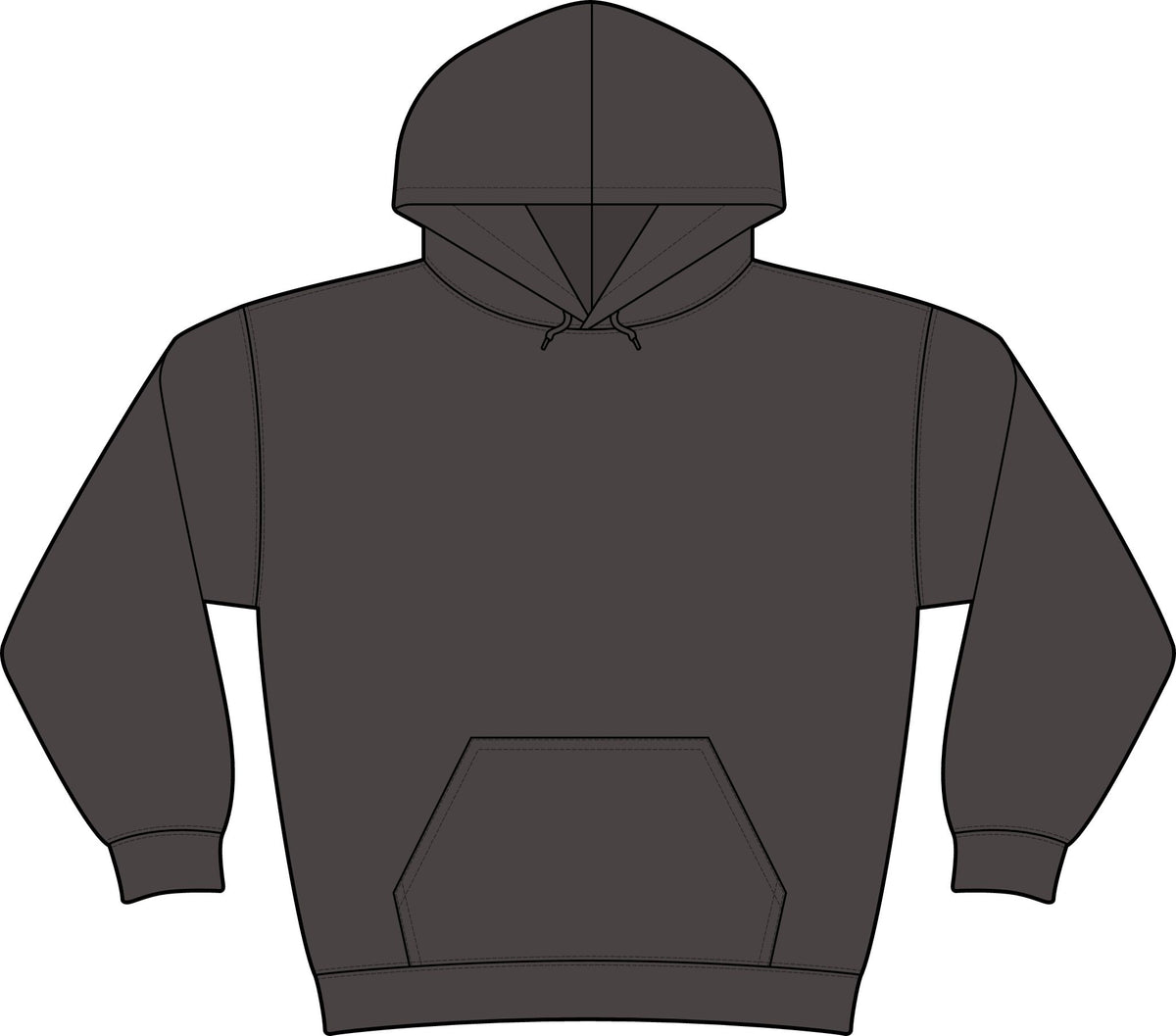 Coastal Compass Fleece Hoodie - VA 100th Social Work Commemorative Hoodie