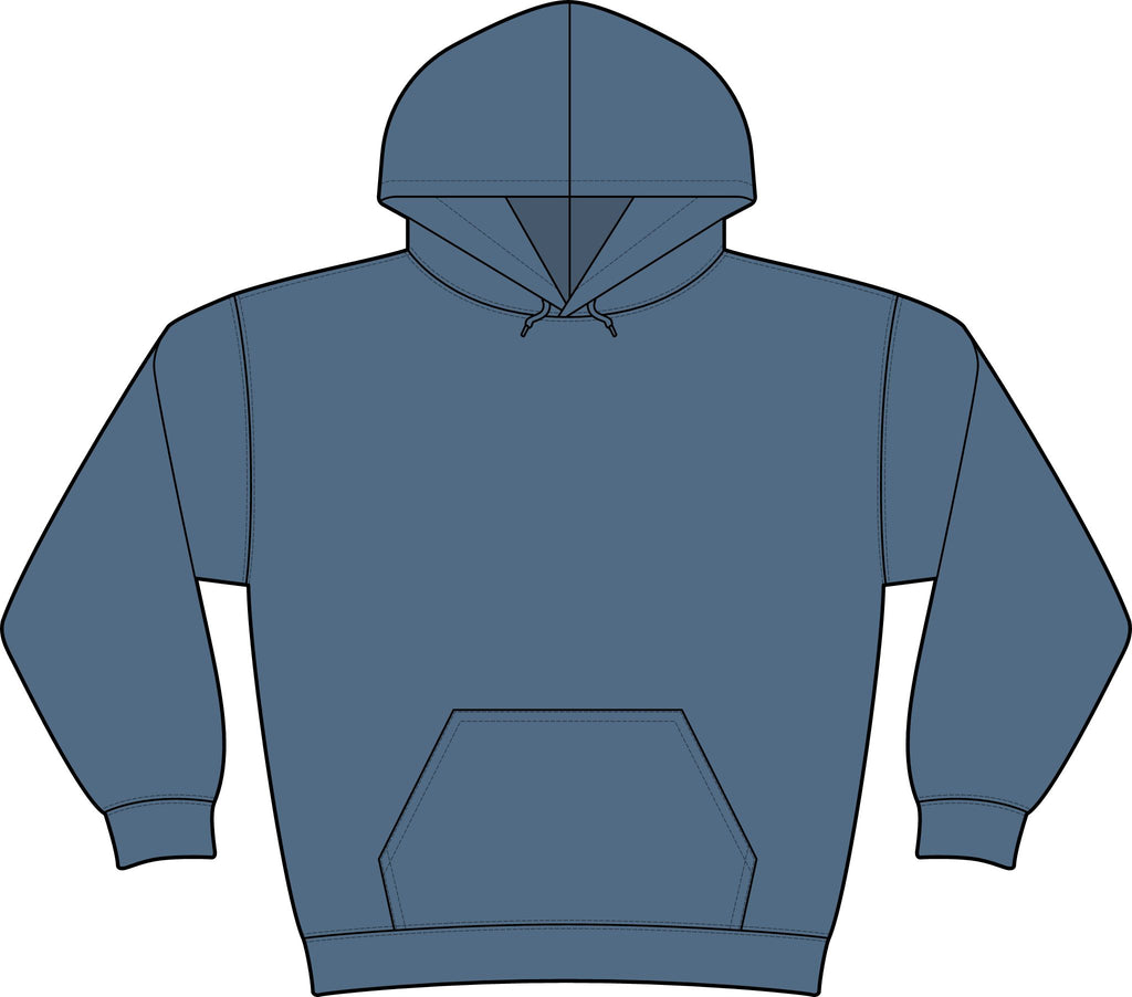 Coastal Compass Fleece Hoodie - VA 100th Social Work Commemorative Hoodie