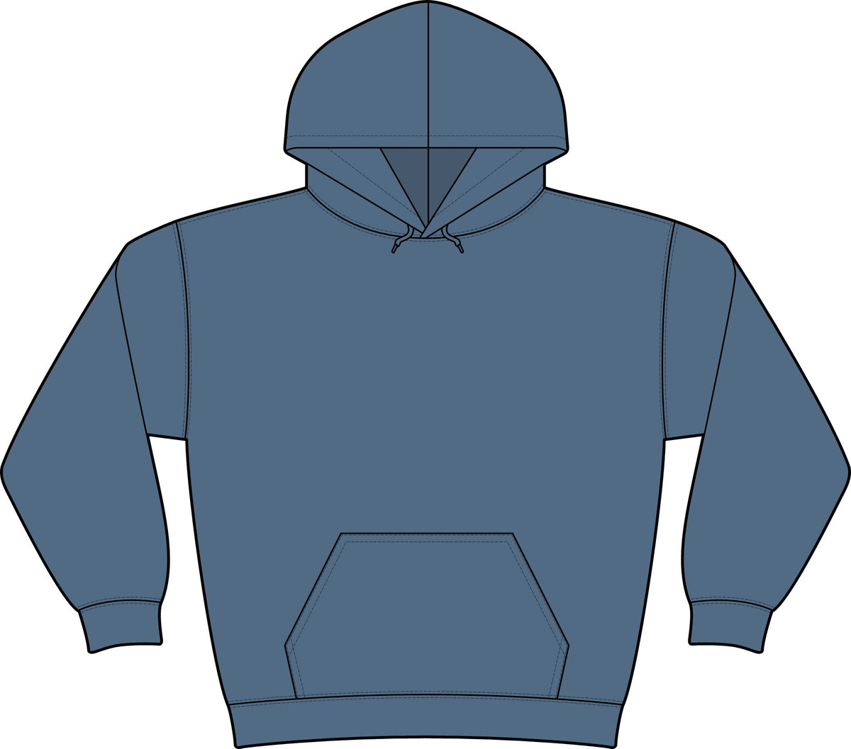 Coastal Compass Fleece Hoodie - VA 100th Social Work Commemorative Hoodie