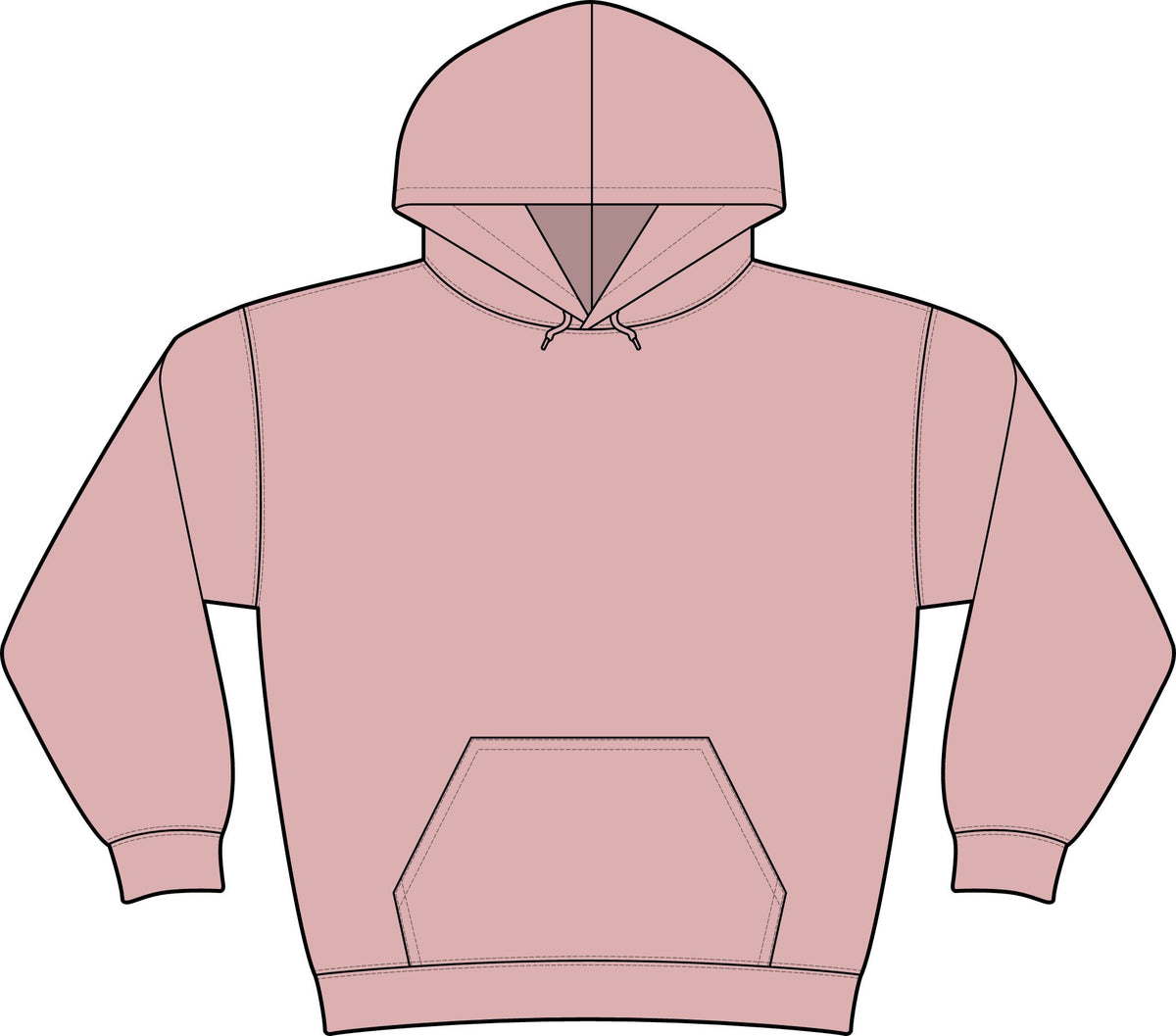 Coastal Compass Fleece Hoodie - VA 100th Social Work Commemorative Hoodie