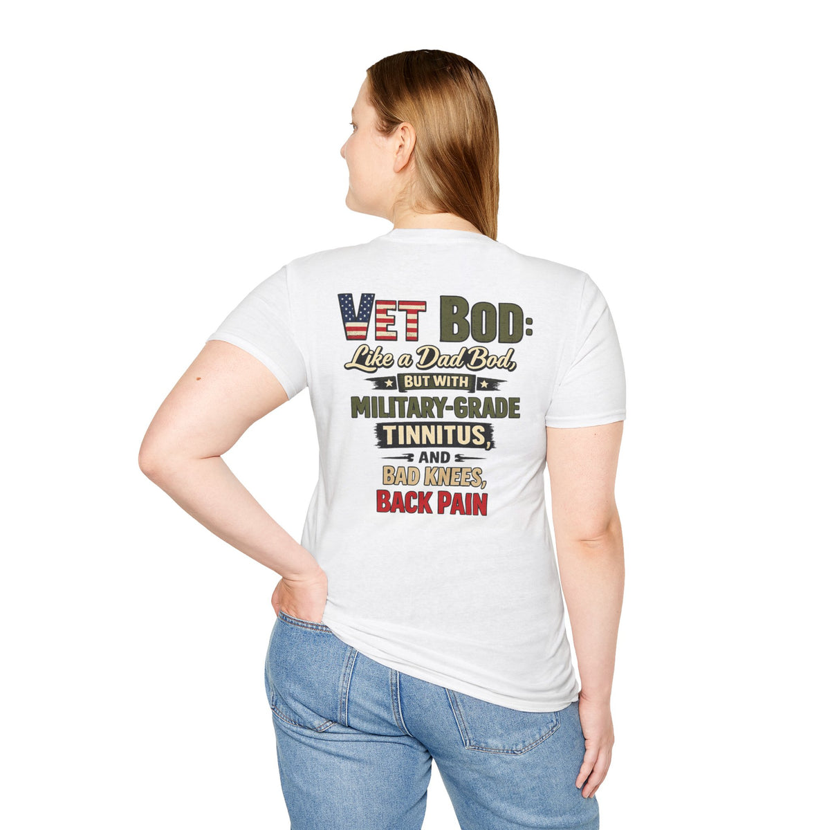 "Vet Bod" T‑Shirt — Minimal Tee Product