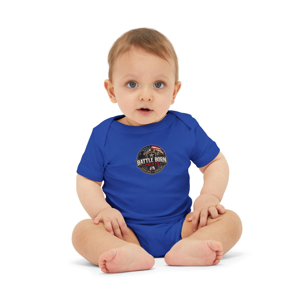 Infant Onesie - "Battle Born" Desert Baby Bodysuit